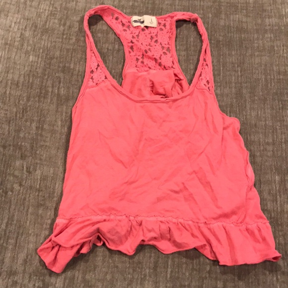 Hollister Tops - Pink Hollister tank
